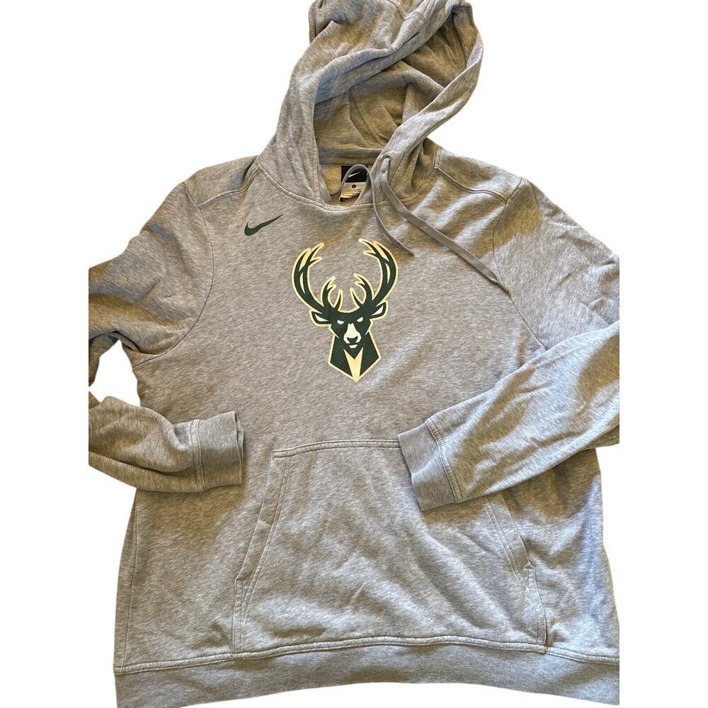 NIKE MILWAUKEE BUCKS - NBA BASKETBALL hoodie size LARGE